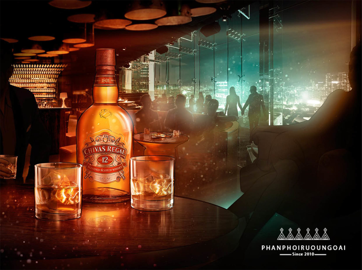 Rượu Chivas 12 1 lít , giá rượu chivas 12 1 lít , rượu