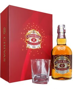 Hộp quà tết rượu chivas 12 năm 2018