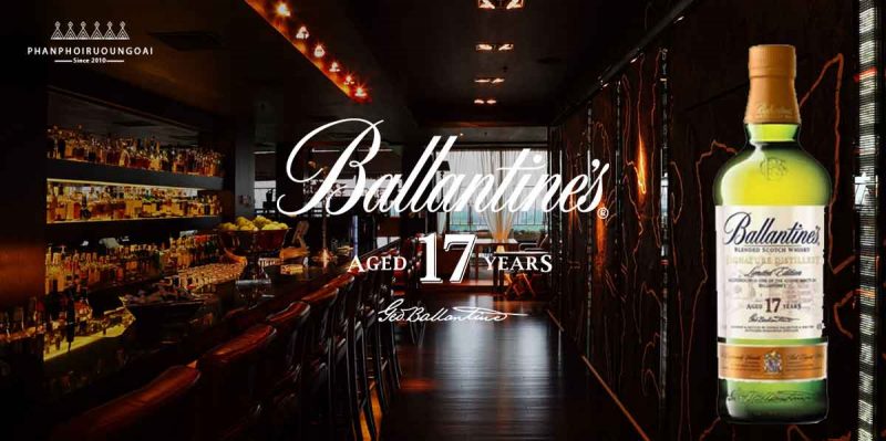 Rượu Ballantine's 17 Limited Edition Ấn tượng và lịch lãm với rượu Ballantine's 17 Limited Edition