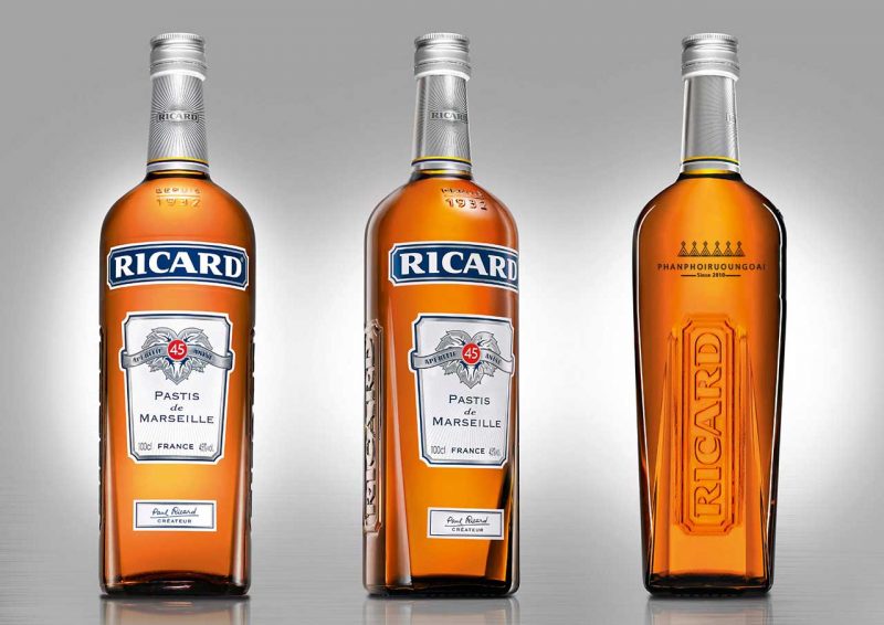 Bộ sưu tập các sản phẩm rượu mùi Ricard 