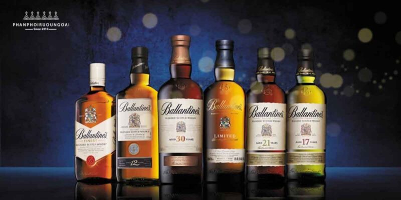 Giới thiệu các dòng rượu Ballantine's Các dòng rượu Ballantine's sang trong và đẳng cấp q