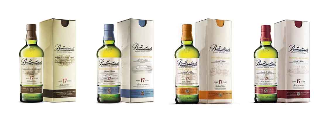 Các loại rượu Ballantine's 17 năm tuổi