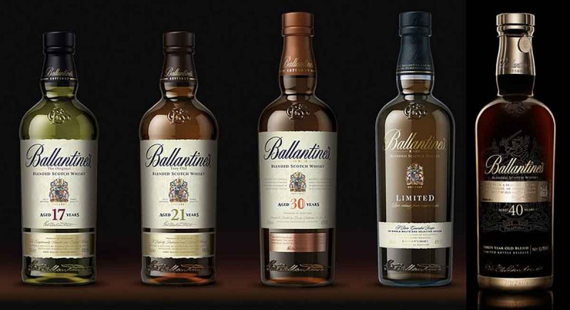 Các loại rượu Ballantine's Các loại rượu Ballantine's sang trong và đẳng cấp