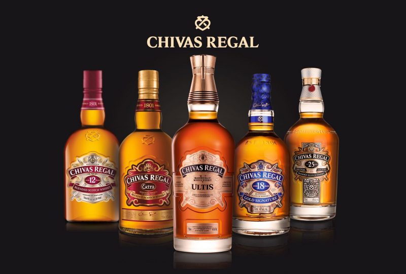 Các loại rượu chivas phổ biến 