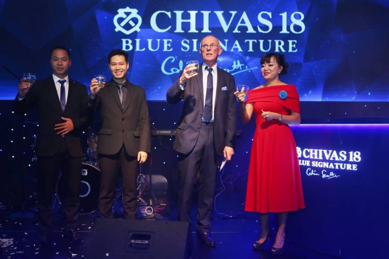 Ông Colin Scott - Bậc thầy hầm rượu nhà Chivas Brothers trong lễ ra mắt rượu chivas 18 blue signature 