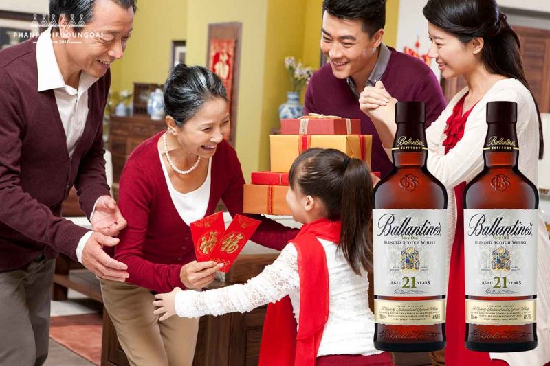 Món quà tuyệt hảo cho biếu tặng Rượu Ballantine's 21 Rượu Ballantine's 21 năm món quà tuyệt hảo cho biếu tặng