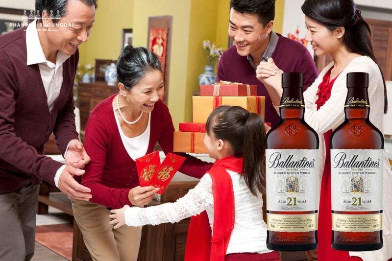 Món quà tuyệt hảo cho biếu tặng Rượu Ballantine's 21 Rượu Ballantine's 21 năm món quà tuyệt hảo cho biếu tặng