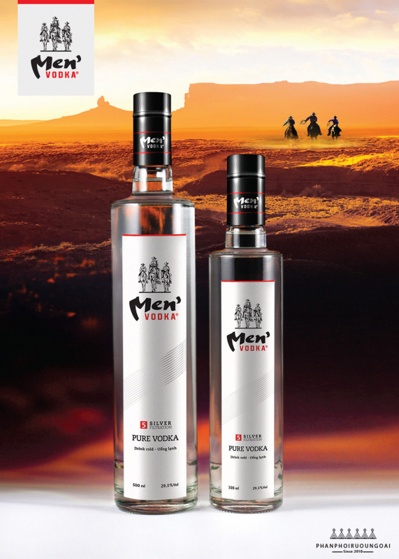 Quảng cáo rượu Vodka Men 29.5 độ 