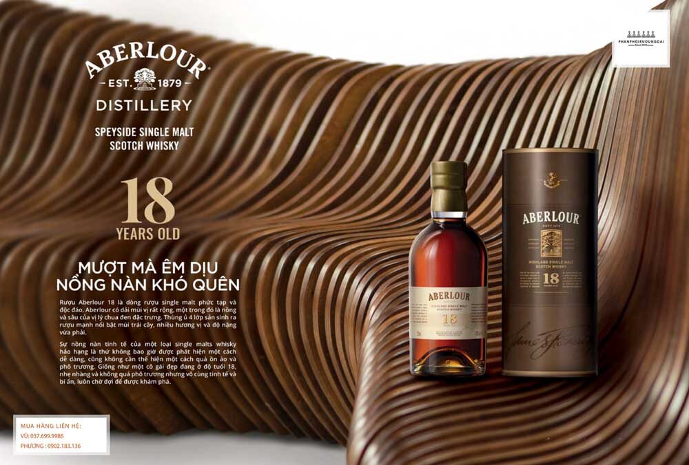 Rượu Aberlour 17 Years Old êm dịu và nồng nàn khó quên