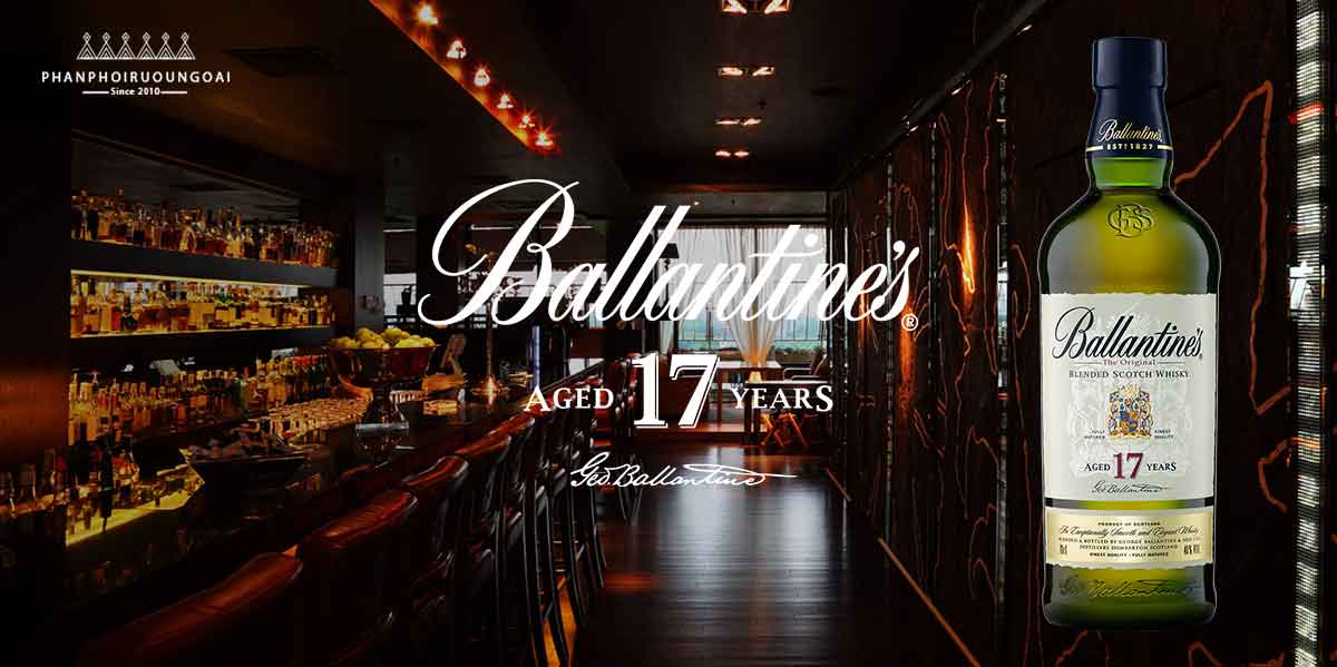 Rượu Ballantine's 17 năm - tuyệt vời cho chia sẻ Rượu Ballantine's 17 năm tuyệt hảo để chia sẻ với bạn bè