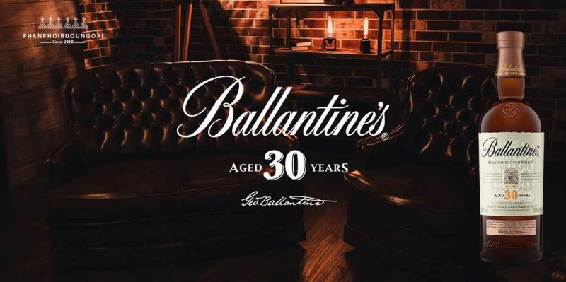 Rượu Ballantine's 30 năm - whisky sang trong và đắt tiền 