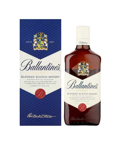 Rượu Ballantine's Finest 700 ml và hộp giấy