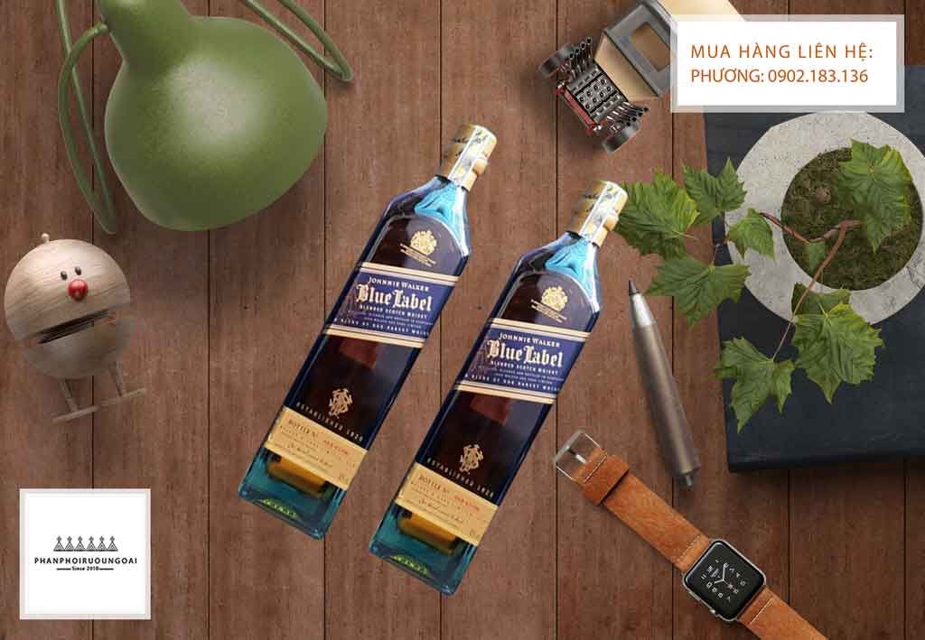 Rượu Johnnie Walker Blue Label 2020 loại whisky cao quý của Scotland 