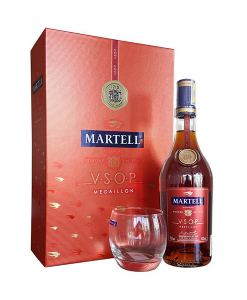 Hộp quà rượu Martell VSOP cho tết 2018
