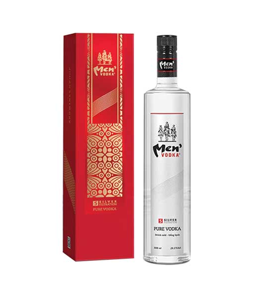 Rượu Vodka Men và hộp giấy 2020
