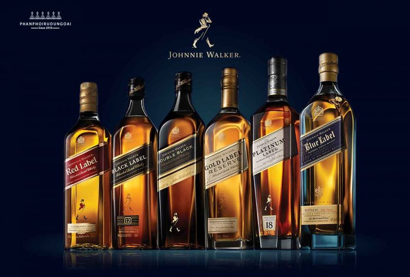 Bộ sưu tập tuyệt hảo của gia đình Johnnie Walker 