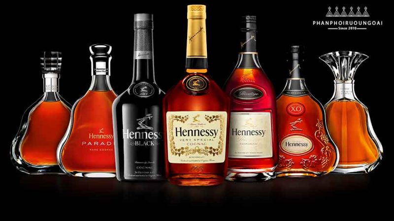 Giới thiệu các loại rượu Hennessy 