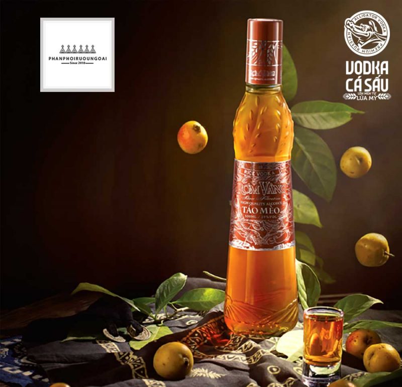 Rượu Táo Mèo Rơm Vàng Hình ảnh rượu táo mèo rơm vàng 500 ml