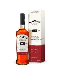 Rượu Bowmore 15 năm tuổi và hộp giấy