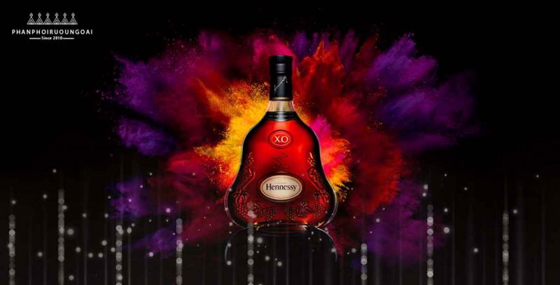 Rượu Hennessy XO phong cách Apple 