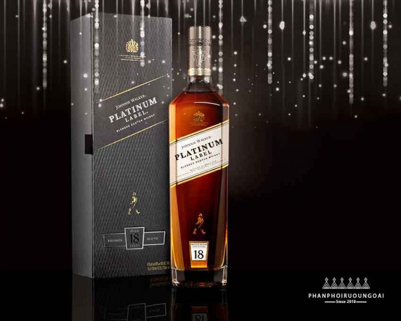 Rượu Johnnie Walker Platinum 18 năm tuổi 