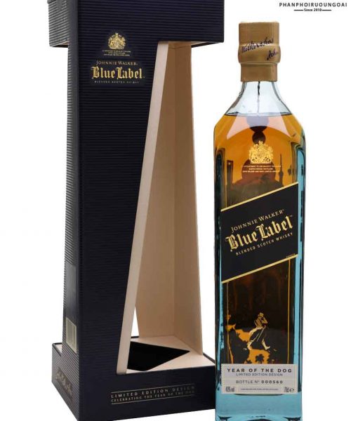 Rượu Johnnie Walker Blue Label thiết kế cho năm tuất