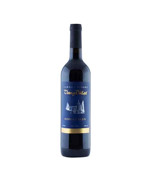 Rượu vang đà lạt Export Blue - Red Wine