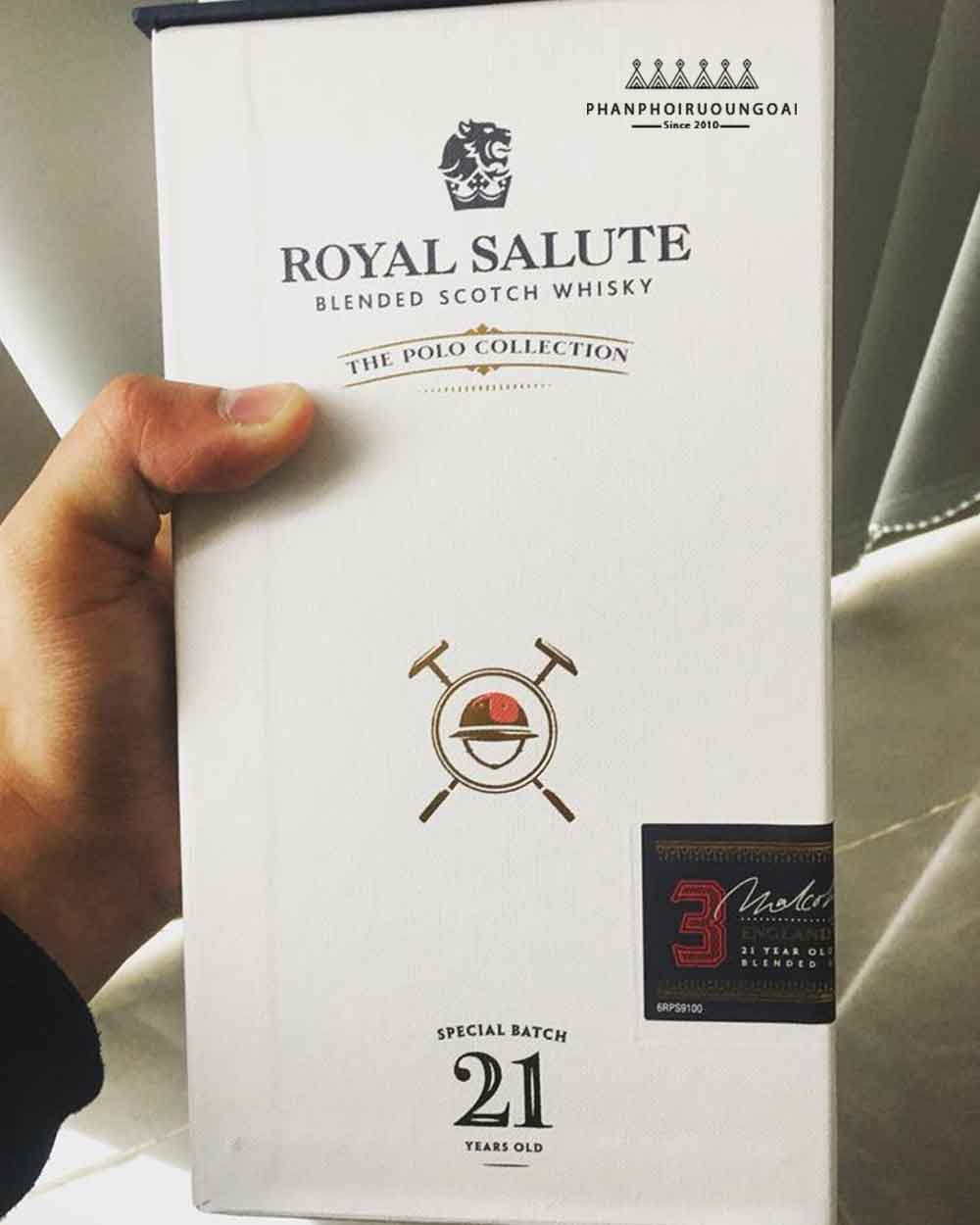 hình ảnh thật Royal Salute 21 Polo Edition 2017 -3