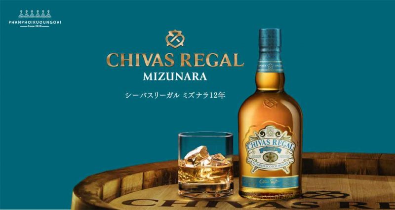 Rượu Chivas Mizunaza Special Edition - Chivas 12 Nhật Bản