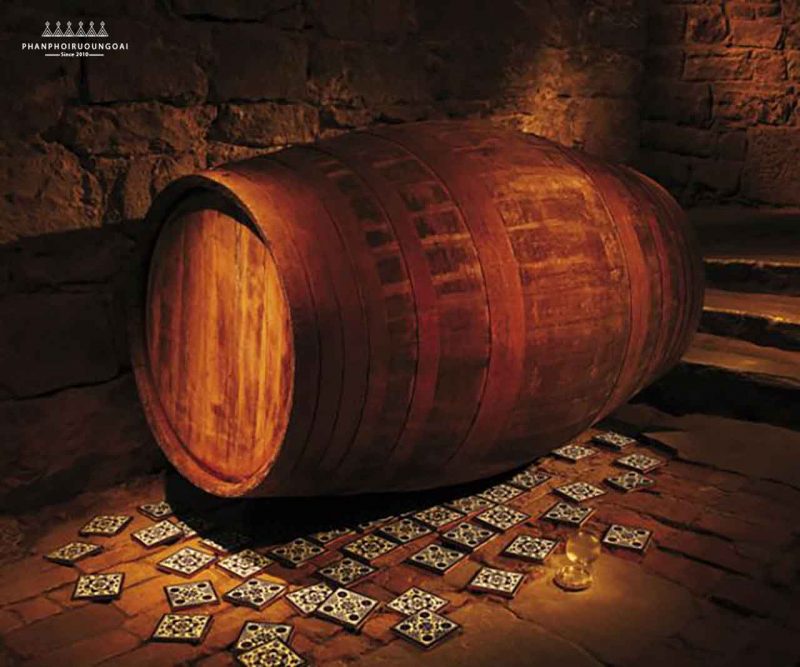 Thùng gỗ sồi Port Pipes của rượu Glenmorangie Thùng gỗ sồi Port Pipes của rượu Glenmorangie