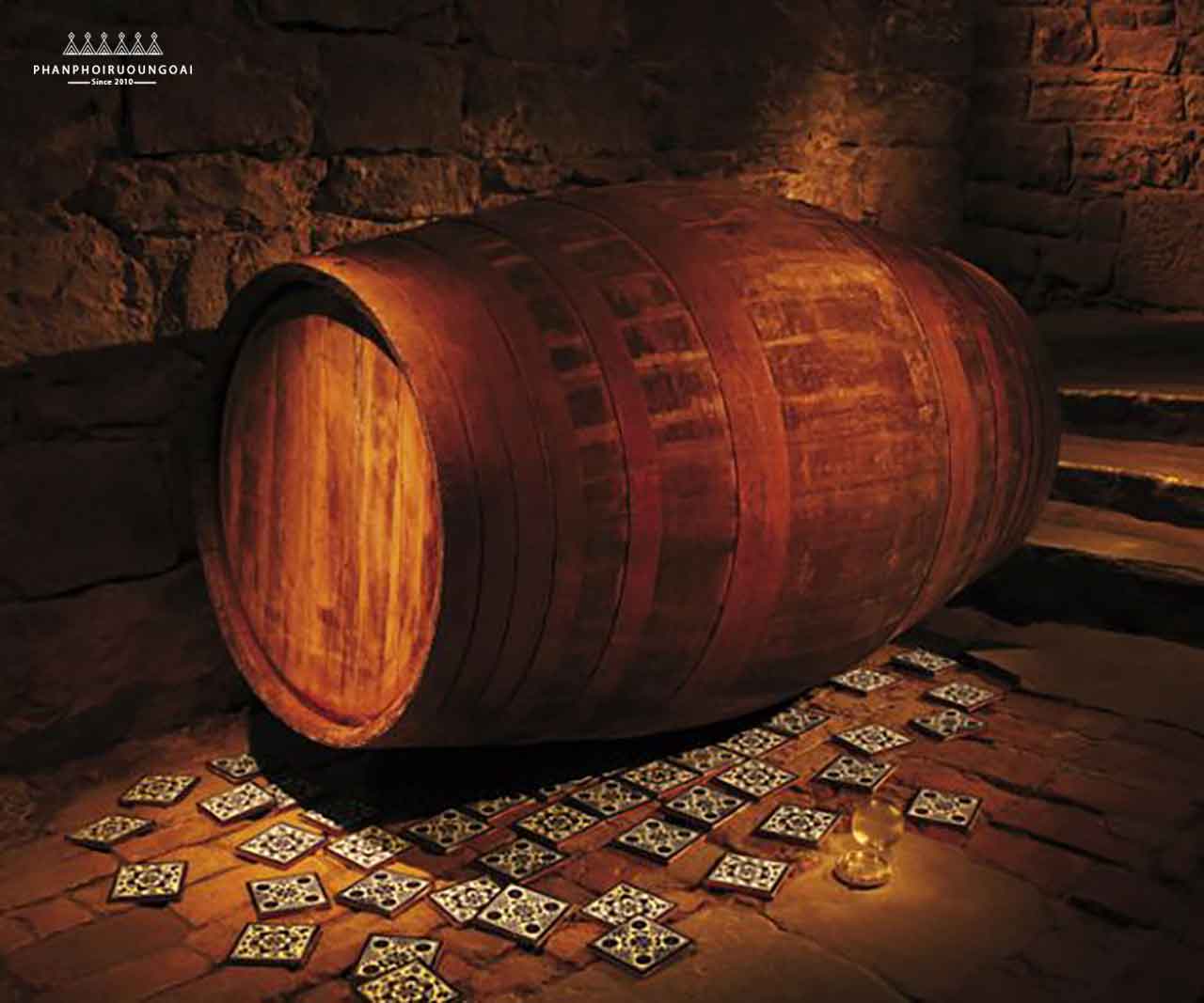 Thùng gỗ sồi Port Pipes của rượu Glenmorangie