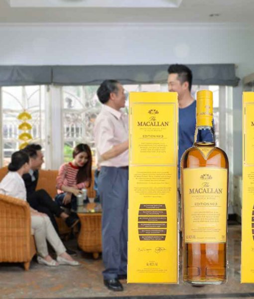 Rượu Macallan Edition No.3 món quà biếu mùa tết 2018