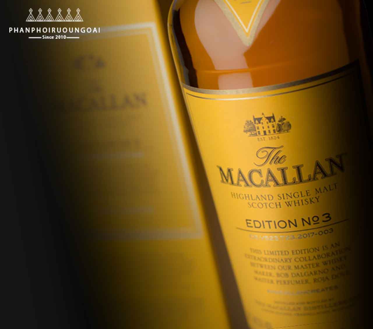 Giới thiệu dòng rượu Macallan Edition Series 