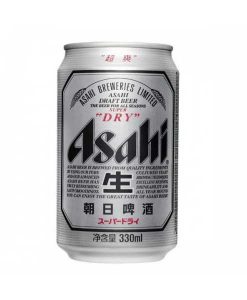 Bia lon Asahi 330 ml