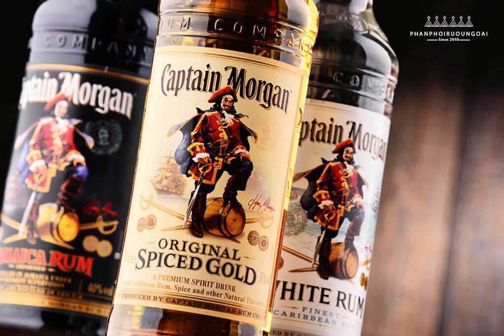 Các loại rượu Captain Morgan 