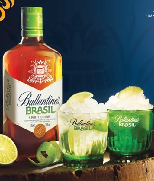 Ly cocktail tuyệt hảo với rượu Ballantine's Brasil