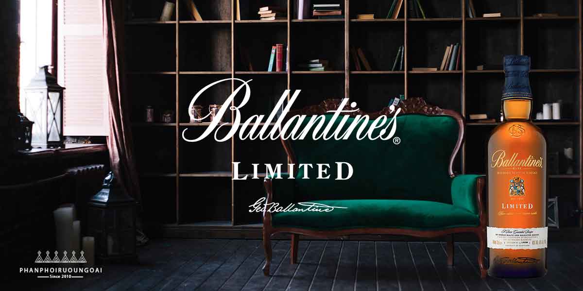 Rượu Ballantine's Limited món quà sang trọng và đẳng cấp 