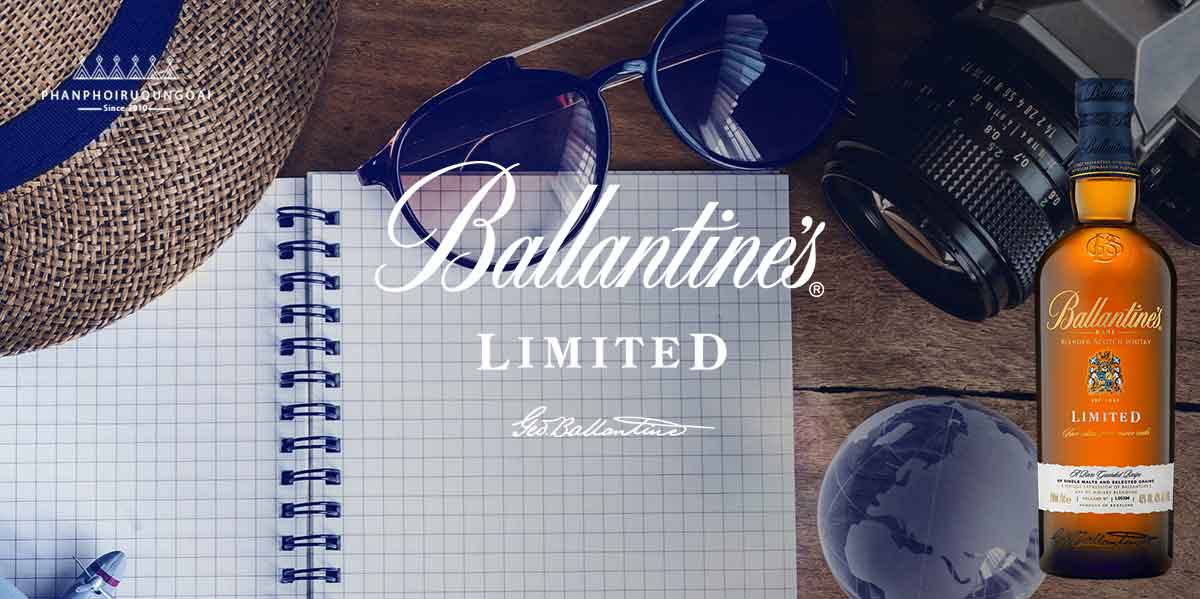 Rượu Ballantine's Limited sản phẩm dành cho người mà có mọi thứ 