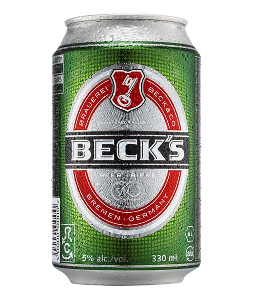 Bia lon beck 330 ml , bia đức bán chạy nhất thế giới