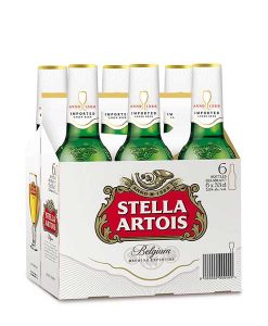 Hộp 6 chai bia Stella Artois