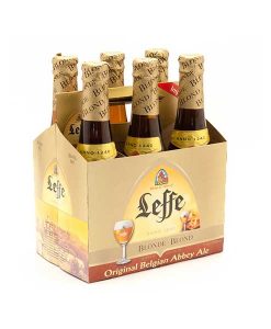 Hộp 6 chai bia Leffe vàng 330 ml