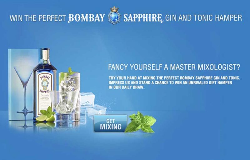 Rượu Bombay Sapphire tuyệt hảo cho những ly cocktail mùa hè Rượu Bombay Sapphire tuyệt hảo cho những ly cocktail mùa hè