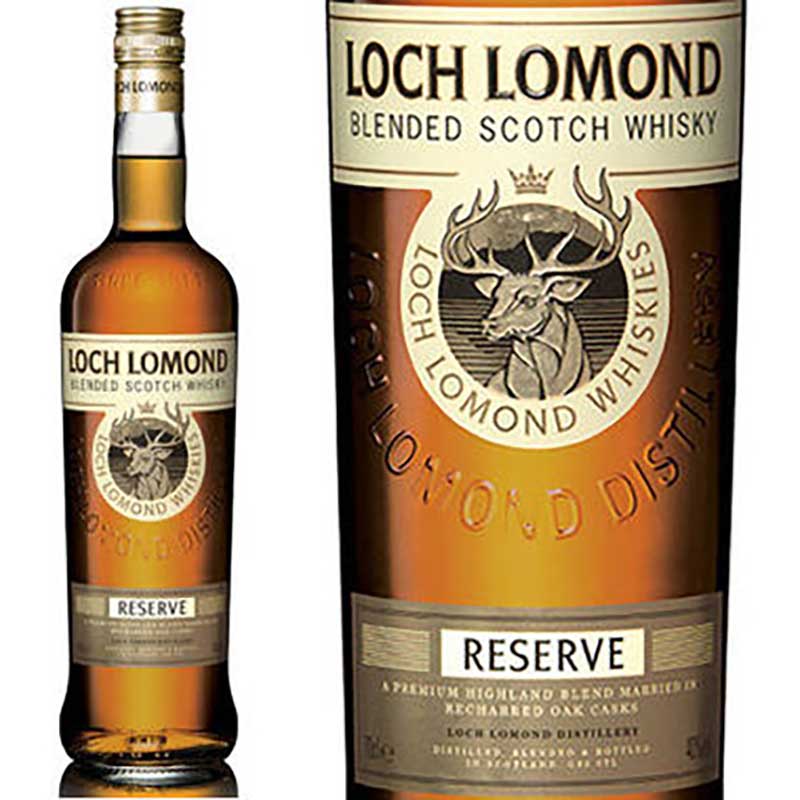 Rượu Loch Lomond Reserve và nhãn chai 