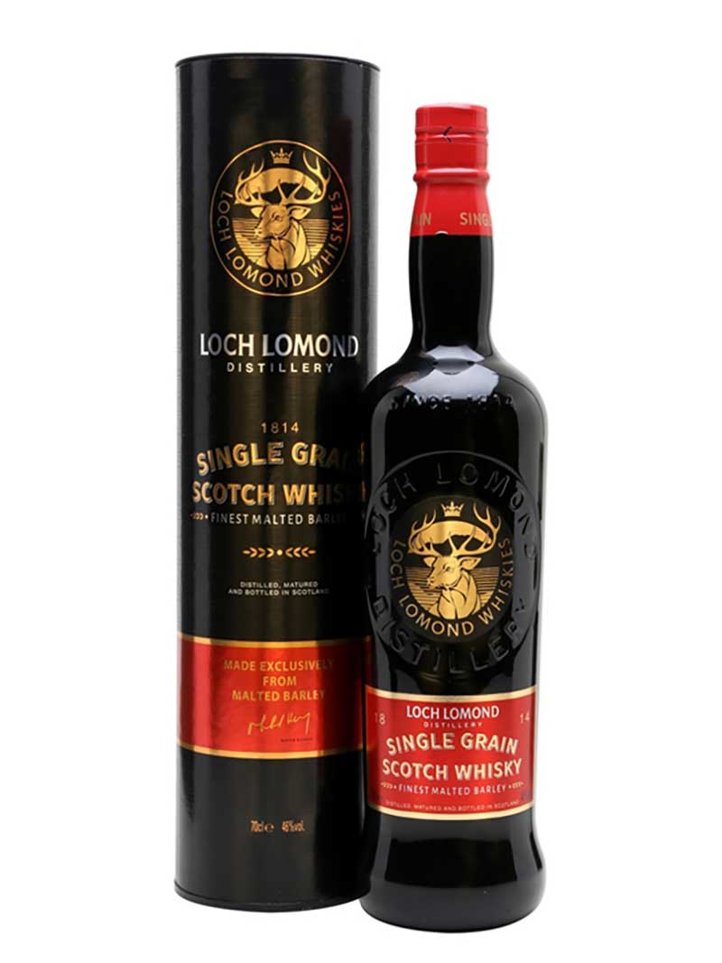 Rượu Loch Lomond Single Grain và hộp 