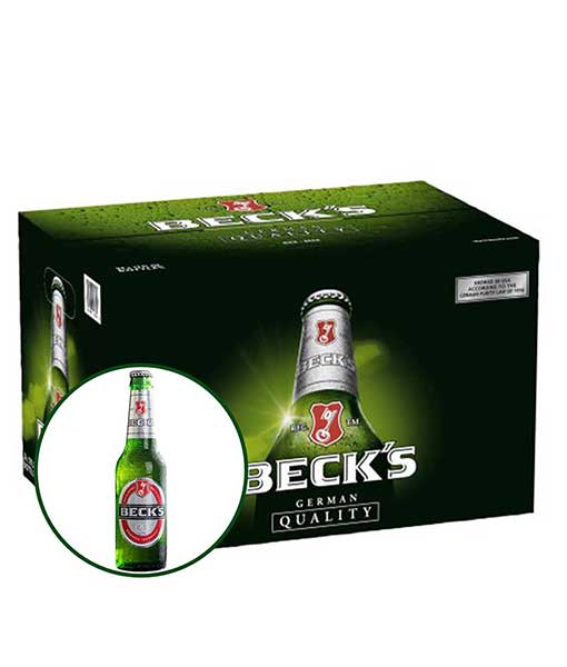 Thùng bia chai Beck 330 ml 