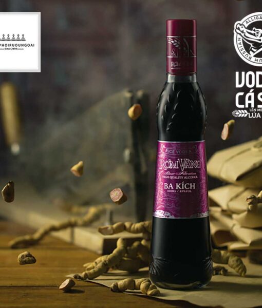 Rượu Ba Kích Rơm Vàng 500 ml