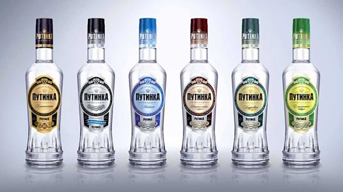 Các loại rượu Vodka Putinka 