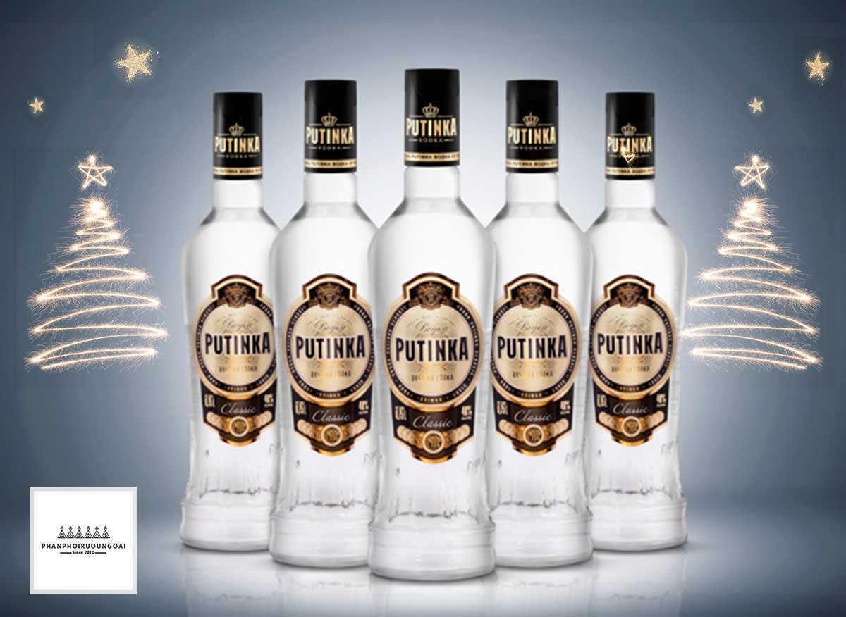 Rượu Vodka Putinka Nga Rượu Vodka Putinka 500 ml