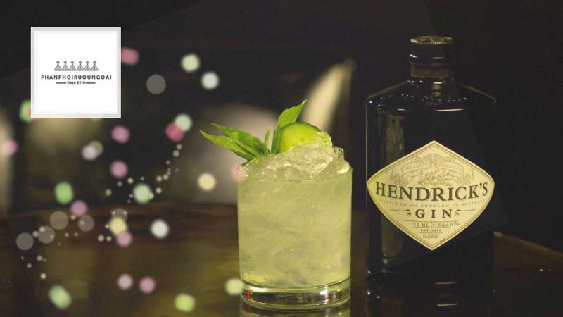 Ly Cocktail tuyệt hảo với rượu Gin Hendrick's 