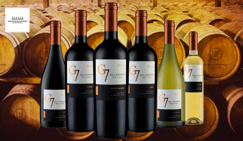 Các dòng G7 Reserva đều được ủ trong thùng gỗ sồi Pháp Các dòng G7 Reserva đều được ủ trong thùng gỗ sồi Pháp